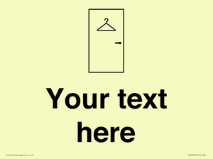 Custom information: Changing room